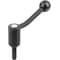 Kipp Adjustable Tension Levers, with external thread, inch, 20 Degree K0108.4A71X40 - alternate 1